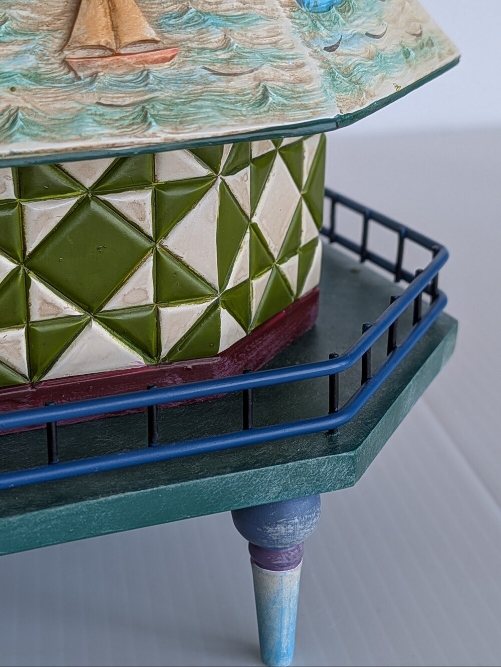 Jim Shore Shorelights Spirit Of The Sea Lighthouse Coastal Figurine Retired - Picture 7 of 15